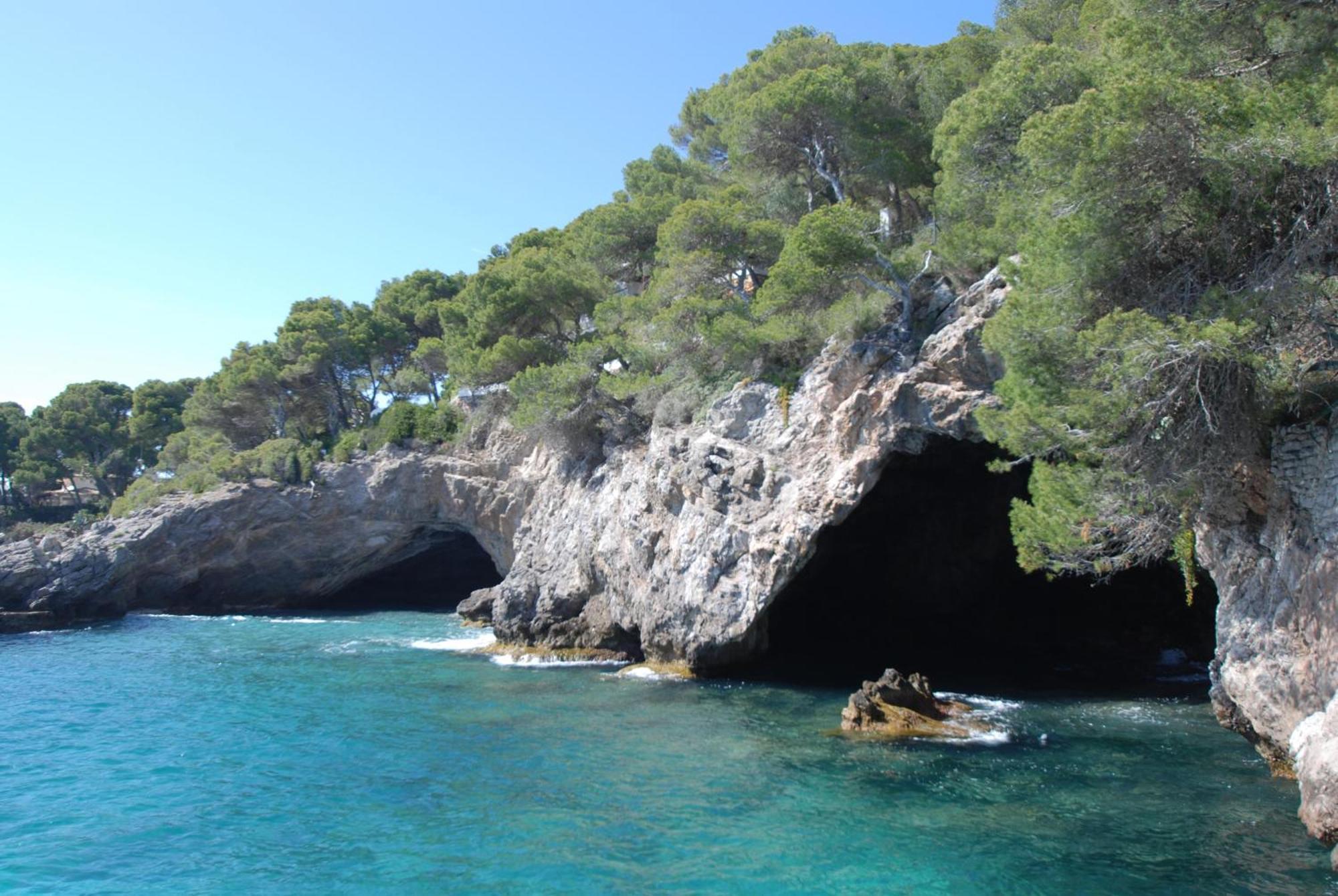 Exclusiva Villa Enfrente Del Mar En Cala Bona Cala Bona  Esterno foto